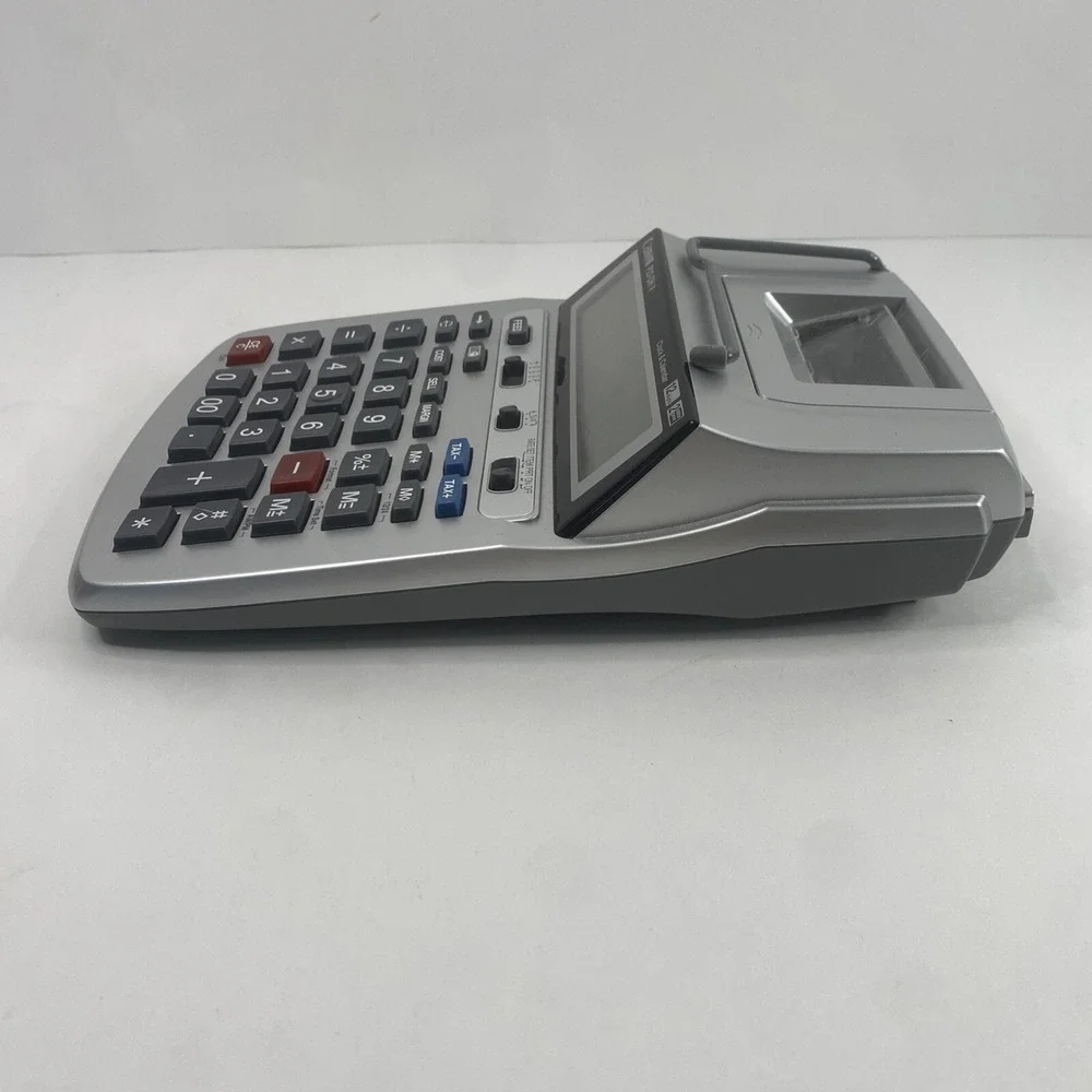 Canon Desktop Printing Calculator P23-DH V Clock&Calendar 12 Digits MINT/TESTED!